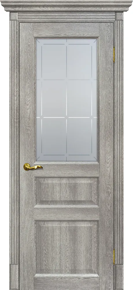 Фото Межкомнатная дверь Тоскана-2 Чиаро гриджио